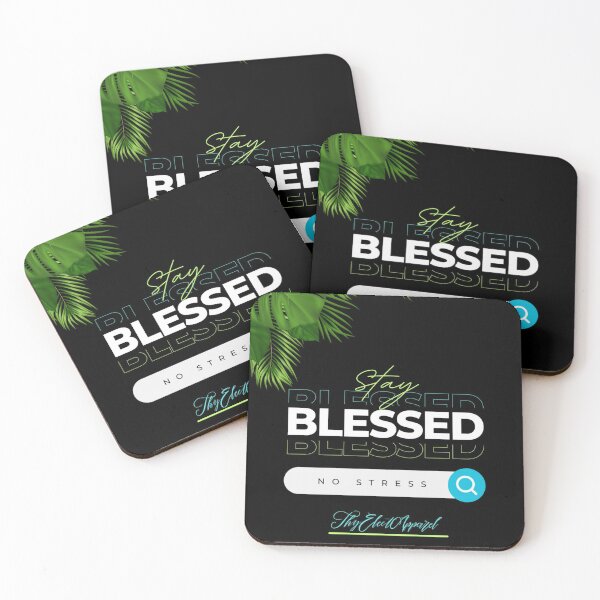 Item preview, Stay BLESSED, No stress.  designed and sold by ThyElectApparel.