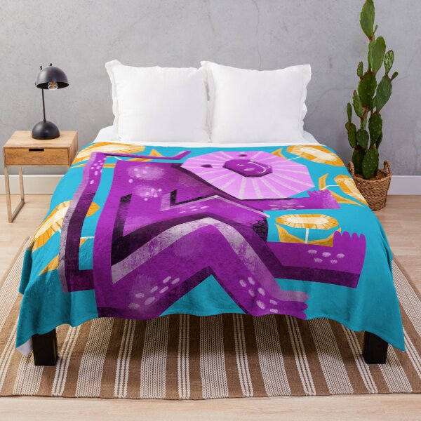 Item preview, Purple Abstract Lion designed and sold by bearsandfoxes.