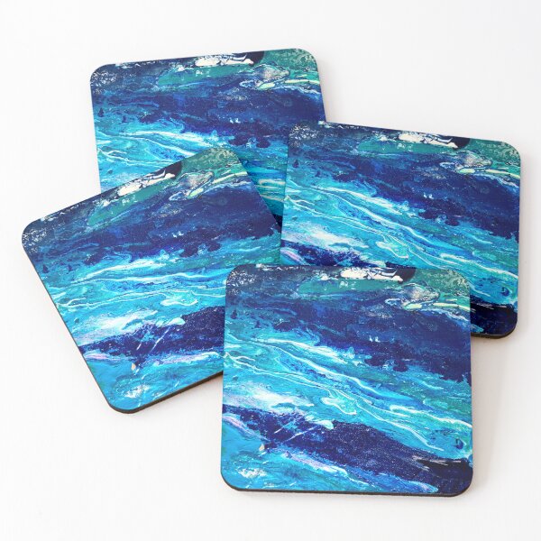 Item preview, Acrylic pour - In Deep designed and sold by Highlandkings.
