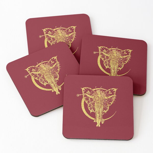 Item preview,  Golden Fairy Queen - A fragment of a victorian book cover designed and sold by stevepaint.