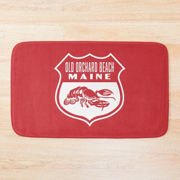 Item preview, Vintage Old Orchard Beach Maine Lobster Shield designed and sold by deadmansupplyco.