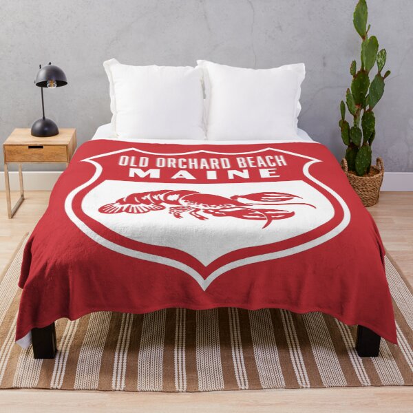 Item preview, Vintage Old Orchard Beach Maine Lobster Shield designed and sold by deadmansupplyco.