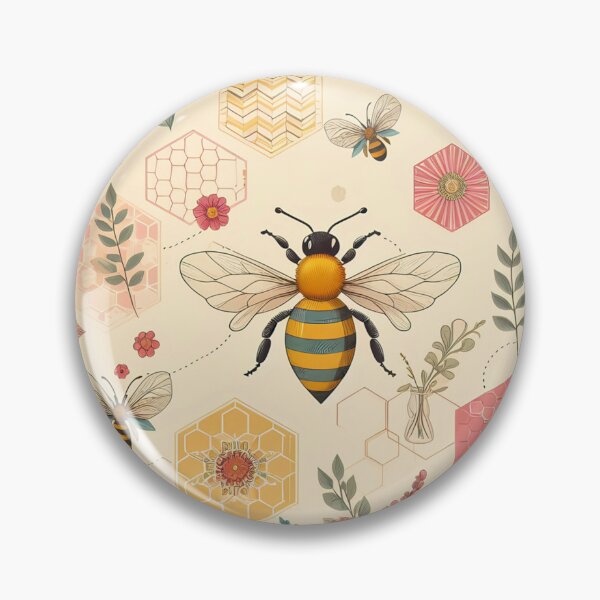 Item preview, Nature's Harmony: Bees and Blooms designed and sold by aminz4.
