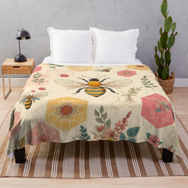 Item preview, Nature's Harmony: Bees and Blooms designed and sold by aminz4.