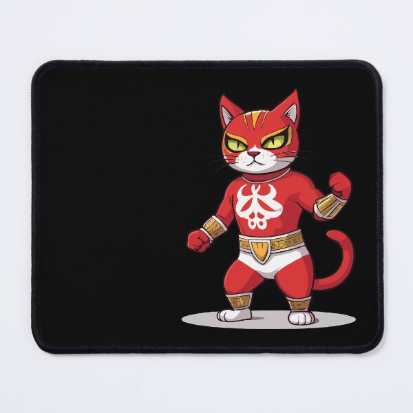 Item preview, Red Luchador. Cat Luchador designed and sold by twisted-dot.