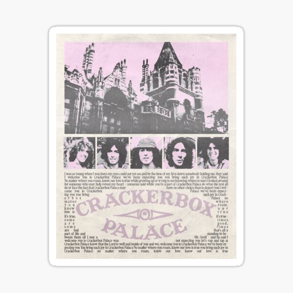 Item preview, George Harrison Crackerbox Palace designed and sold by pickledguts.