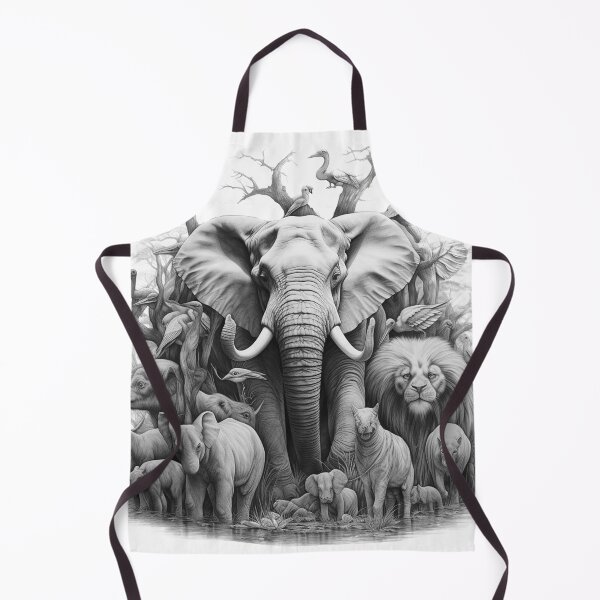 Item preview, Animals at the waterhole designed and sold by Wylkerd.