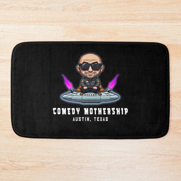 Item preview, Comedy Mothership, Joe Rogan, UFO, Fan Art Logo designed and sold by Burn-Ego.