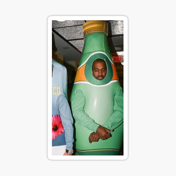 Aperçu de l'œuvre KANYE WEST BOTTLE créée et vendue par washinglmachine.