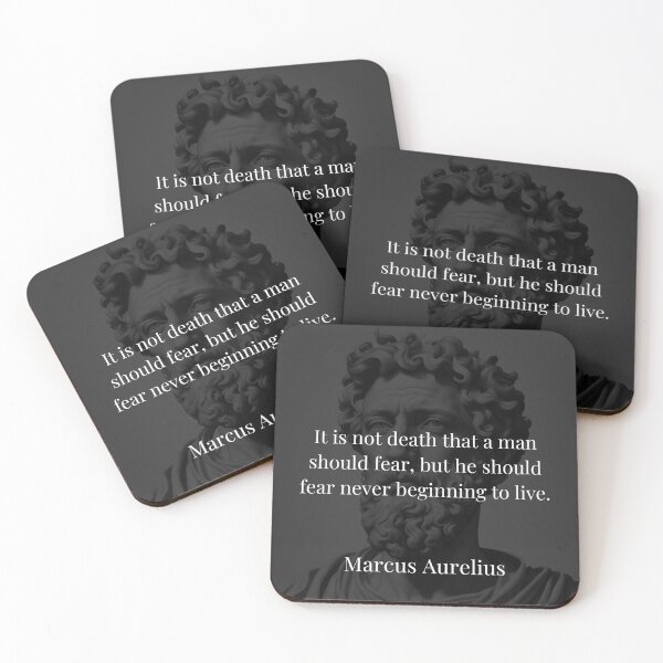 Item preview, Embrace Life: Marcus Aurelius on True Fear designed and sold by DoseOPhilosophy.