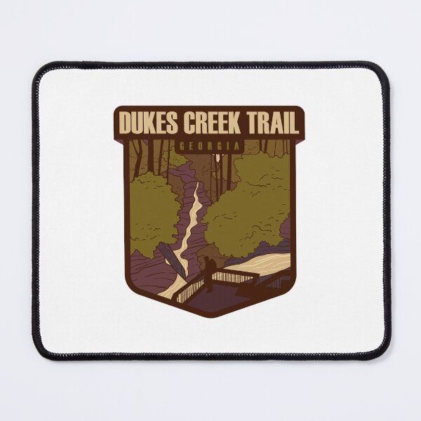Item preview, Dukes Creek Trail  – Georgia hiker designed and sold by Moritz Schwäble.