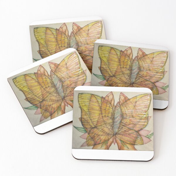 Item preview, ELISA JIMENEZ/The Hunger World(tm) "MeditationSeries: 'What I See/Saw-A Butterfly turned into a Lotus, then A Pupae that turned into Me'" 2023s designed and sold by Elisa Jimenez The Hunger World(tm).