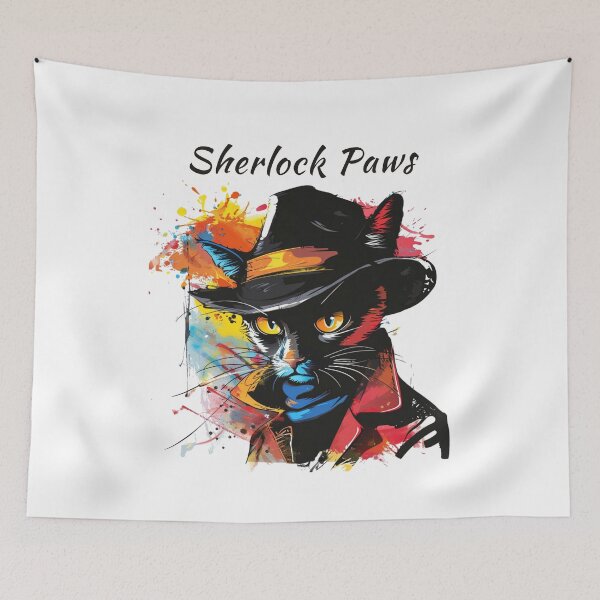 Item preview, Sherlock Paws designed and sold by visyoniulian.