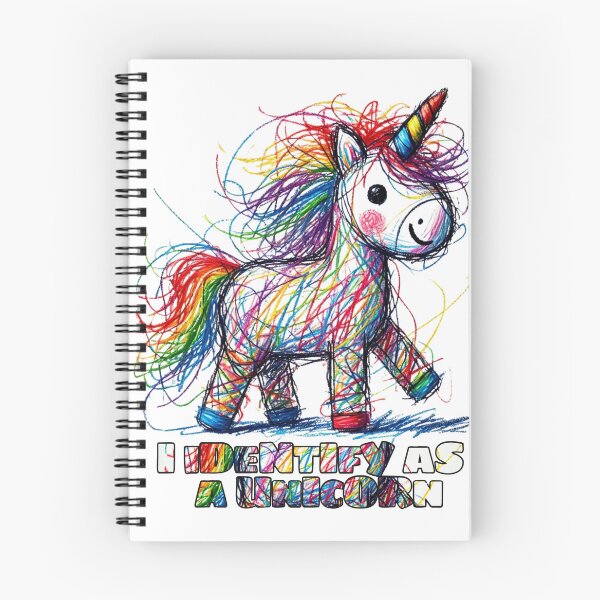 Item preview, I identify as a Unicorn designed and sold by HallojDesign.