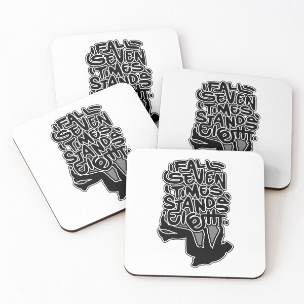 Item preview, fall seven times stands eight   designed and sold by ShabayekShop.