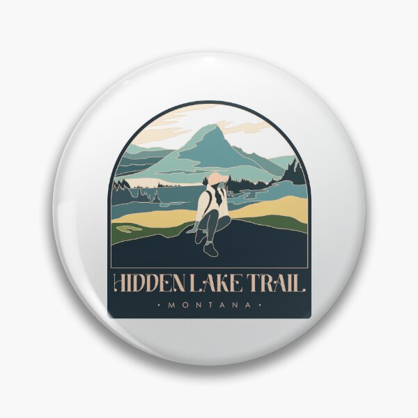 Artikelvorschau, Hidden Lake Trail – Wanderer in Montana entworfen und verkauft von Moritz Schwäble.