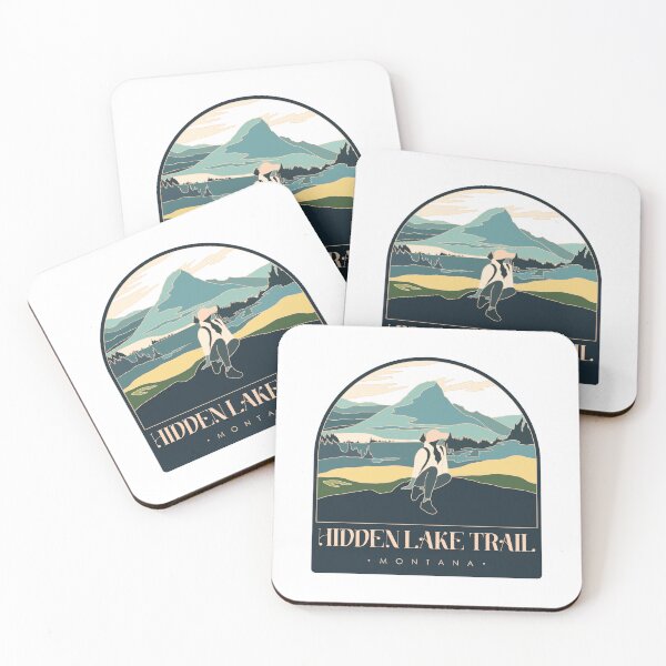 Item preview, Hidden Lake Trail – Montana hiker designed and sold by Moritz Schwäble.