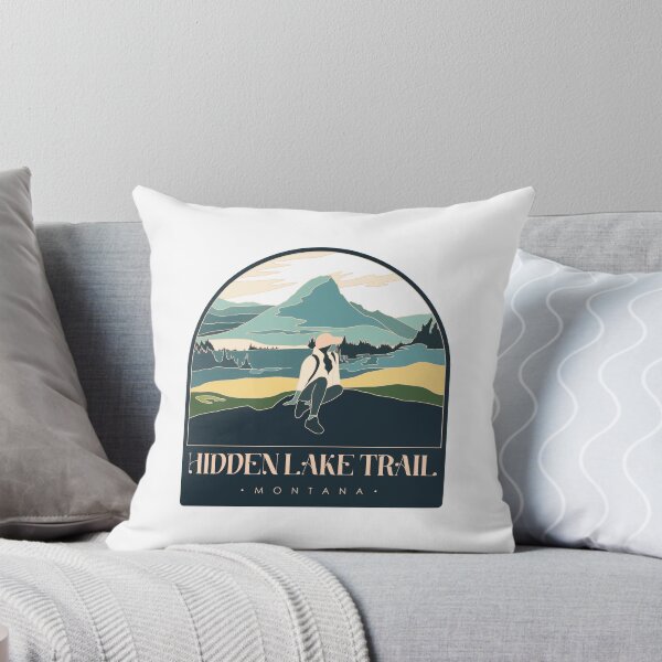 Item preview, Hidden Lake Trail – Montana hiker designed and sold by Moritz Schwäble.