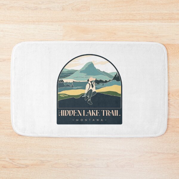 Item preview, Hidden Lake Trail – Montana hiker designed and sold by Moritz Schwäble.
