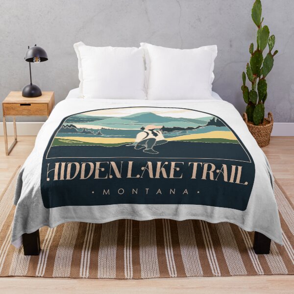 Artikelvorschau, Hidden Lake Trail – Wanderer in Montana entworfen und verkauft von Moritz Schwäble.