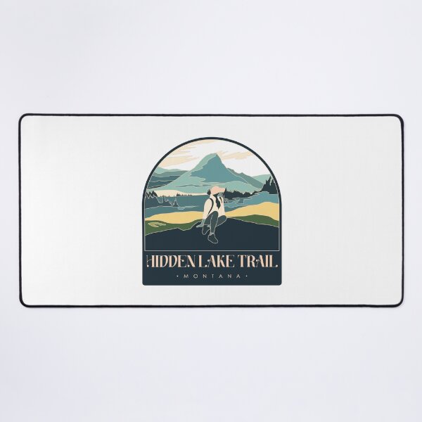 Item preview, Hidden Lake Trail – Montana hiker designed and sold by Moritz Schwäble.