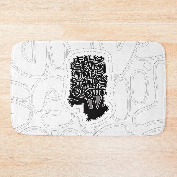 Item preview, fall seven times stands eight   designed and sold by ShabayekShop.