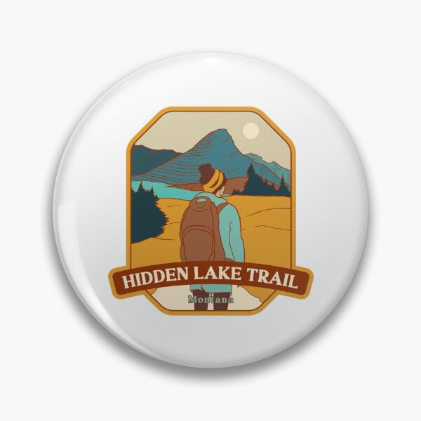 Artikelvorschau, Hidden Lake Trail – Wanderer in Montana entworfen und verkauft von Moritz Schwäble.
