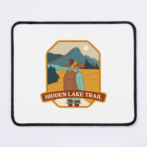 Item preview, Hidden Lake Trail – Montana hiker designed and sold by Moritz Schwäble.