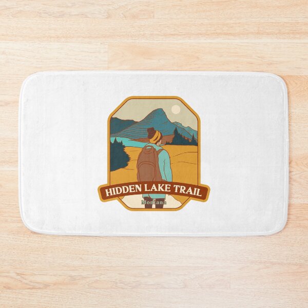 Item preview, Hidden Lake Trail – Montana hiker designed and sold by Moritz Schwäble.