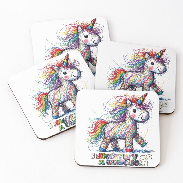 Item preview, I identify as a Unicorn designed and sold by HallojDesign.