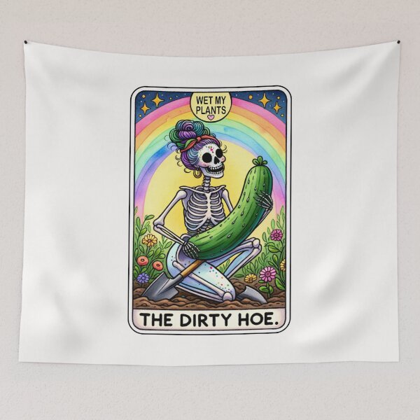 Item preview, Wet My Plants The Dirty Hoe designed and sold by MysticOzzy.