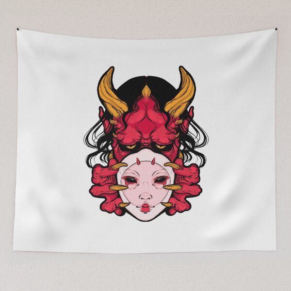 Item preview, Devil behind the mask designed and sold by ArmlessAcrobat.