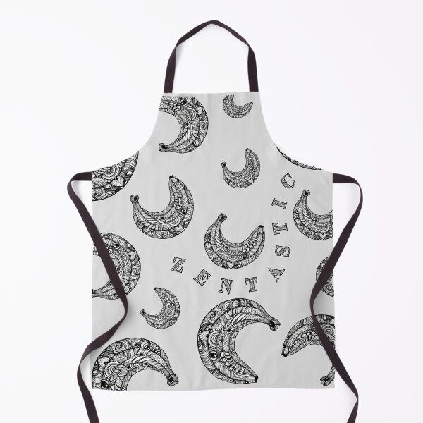 Item preview, Artistic Zentangle Banana Pattern - banana zentangle style designed and sold by Funny-Banana.
