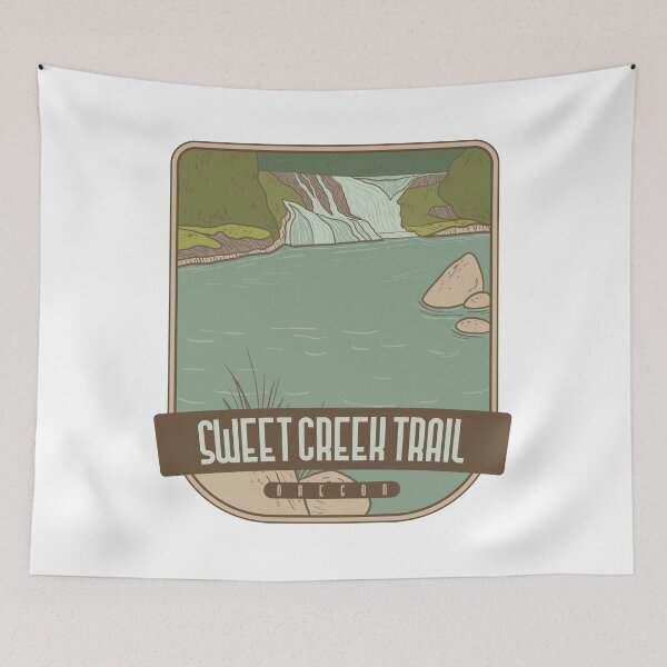 Item preview, Sweet Creek Trail – Oregon designed and sold by Moritz Schwäble.