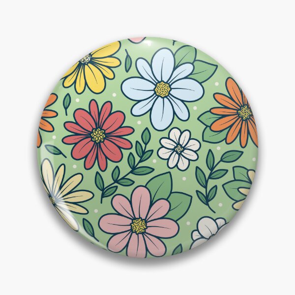 Item preview, Pale Green Graphic Flowers and Vines designed and sold by sustainablyjill.