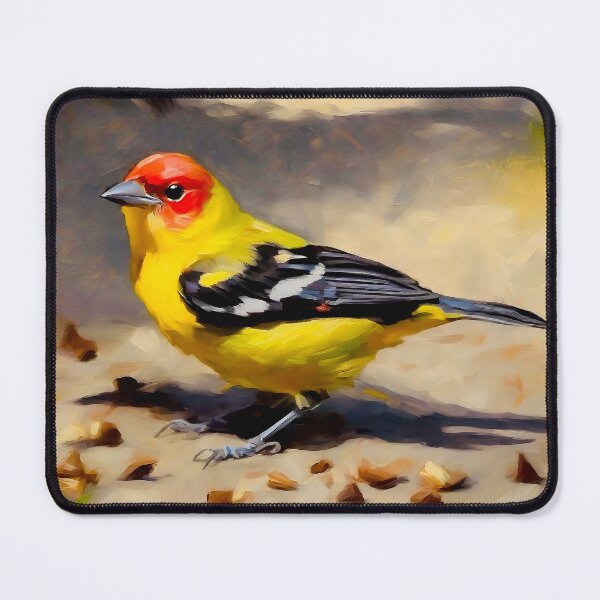 Item preview, Western Tanager designed and sold by Island Art Studios.