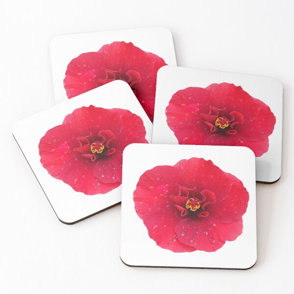 Item preview, Warm red hibiscus designed and sold by Kiraguapa.