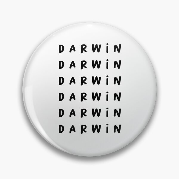Item preview, Darwin | Typography Design | Minimalist Aesthetic designed and sold by RM-Journey.