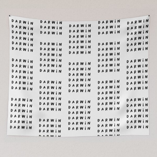 Item preview, Darwin | Typography Design | Minimalist Aesthetic designed and sold by RM-Journey.