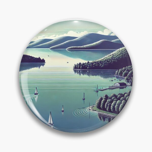 Item preview, Lago Champlain designed and sold by ExquisiteIndigo.