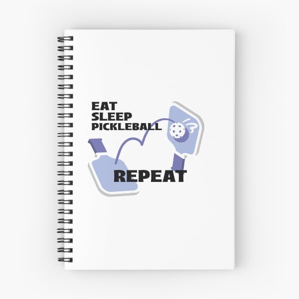 Aperçu de l'œuvre MANGER SOMMEIL PICKLEBALL RÉPÉTITION créée et vendue par InkBarn.