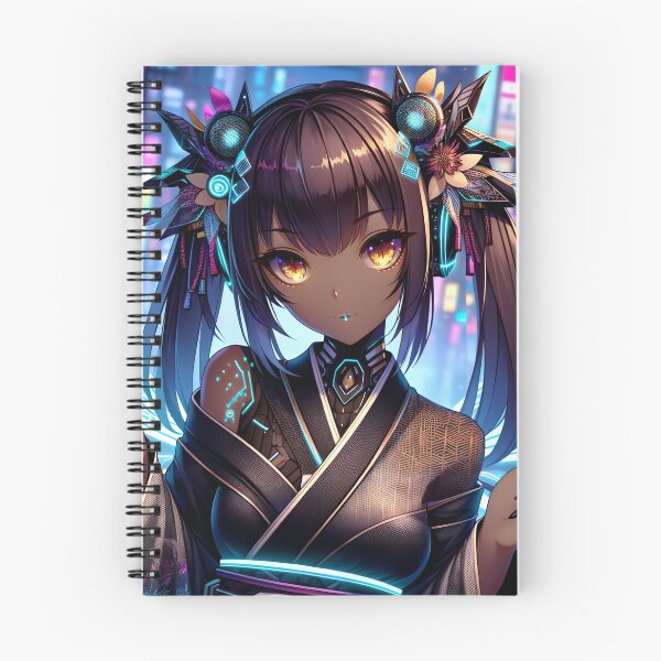 Item preview, Cyber Twintails Unleashed designed and sold by The Journey Ain't Mid.