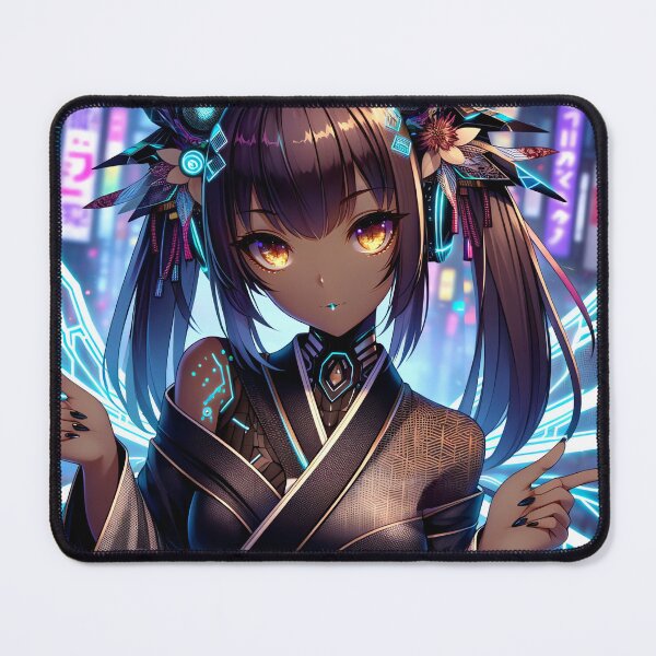 Item preview, Cyber Twintails Unleashed designed and sold by The Journey Ain't Mid.