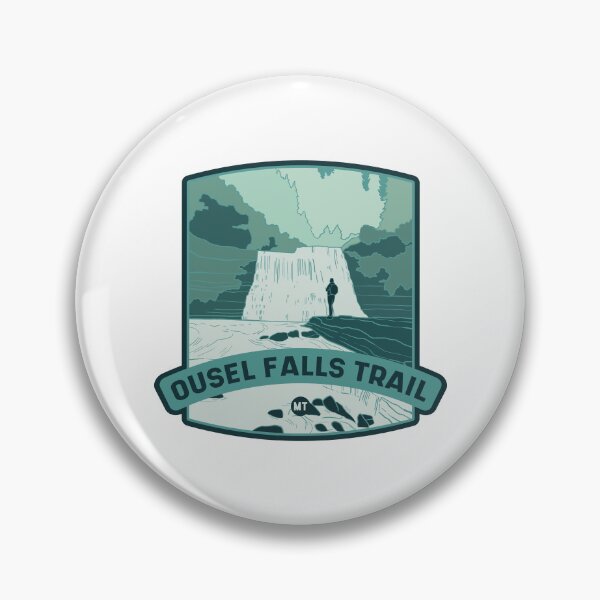 Item preview, Ousel Falls Trail – Montana hiker designed and sold by Moritz Schwäble.