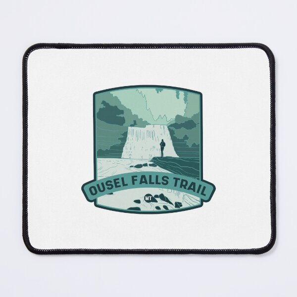 Item preview, Ousel Falls Trail – Montana hiker designed and sold by Moritz Schwäble.