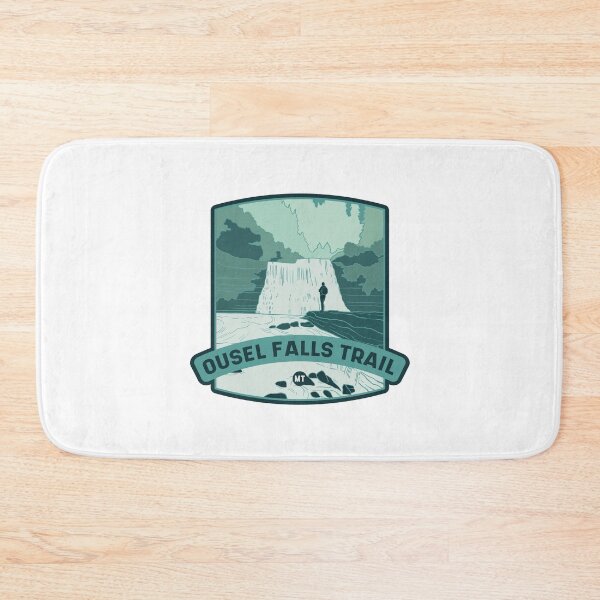 Item preview, Ousel Falls Trail – Montana hiker designed and sold by Moritz Schwäble.
