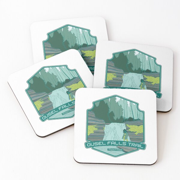 Item preview, Ousel Falls Trail – Montana hiker designed and sold by Moritz Schwäble.