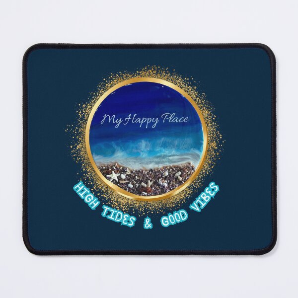 Item preview, My Happy Place- High Tides & Good Vibes designed and sold by BridgetBresser.