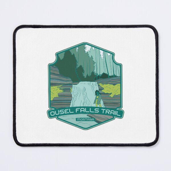 Item preview, Ousel Falls Trail – Montana hiker designed and sold by Moritz Schwäble.