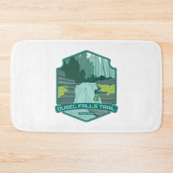 Item preview, Ousel Falls Trail – Montana hiker designed and sold by Moritz Schwäble.